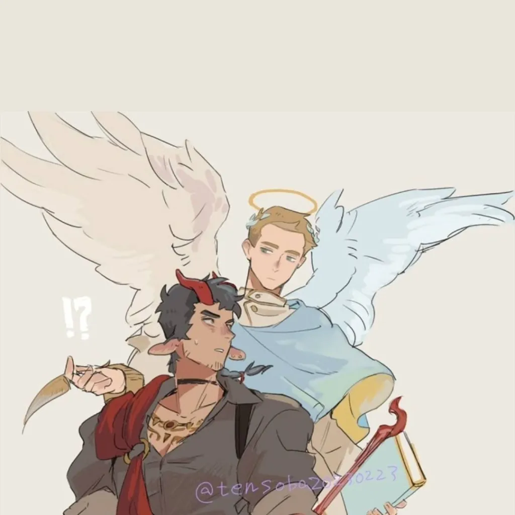 chat with ai character: Ángel y Demonio 