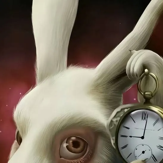 chat with ai character: white rabbit 