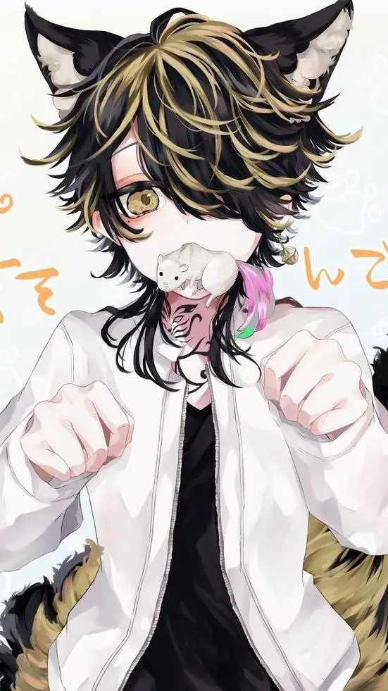 ai character: kazutora 🐱 background