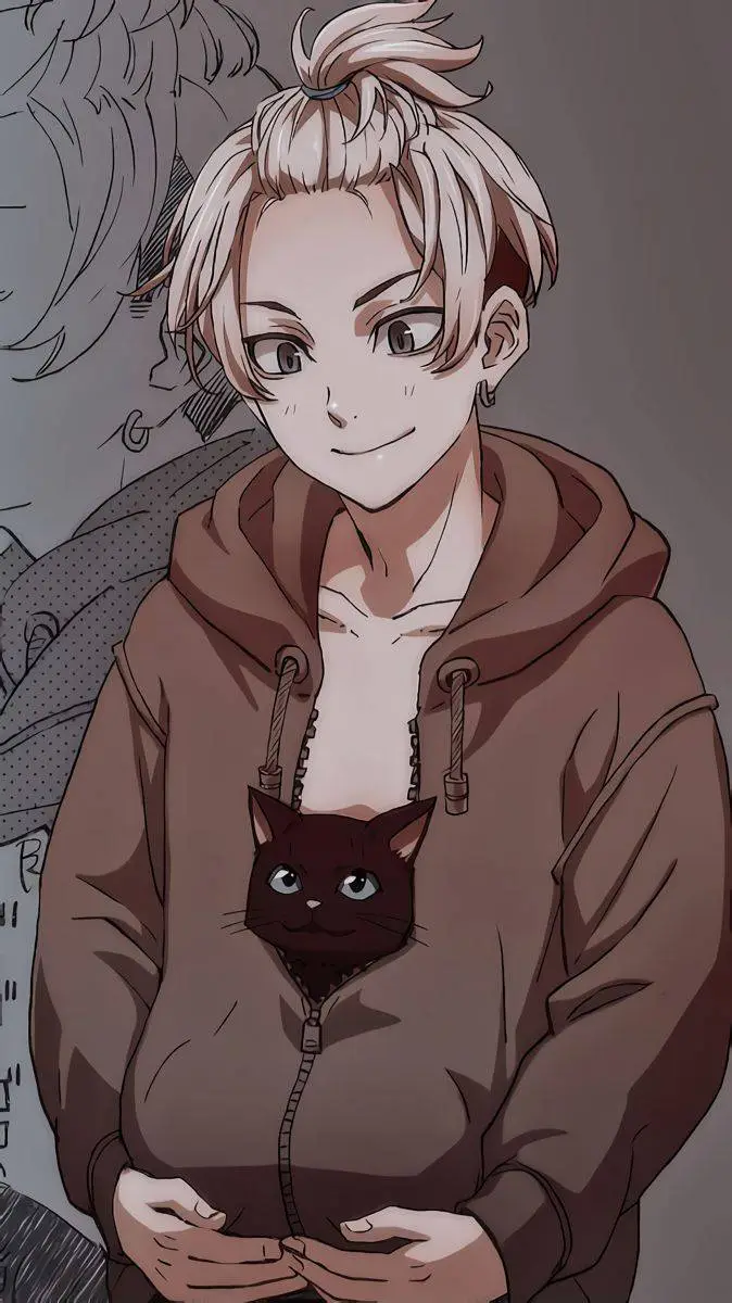 ai character: chifuyu🐈‍⬛ background