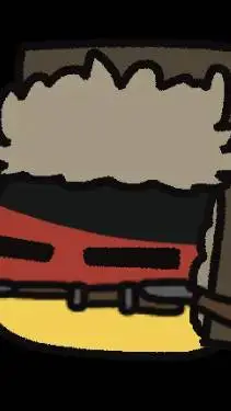 ai character: country ball background