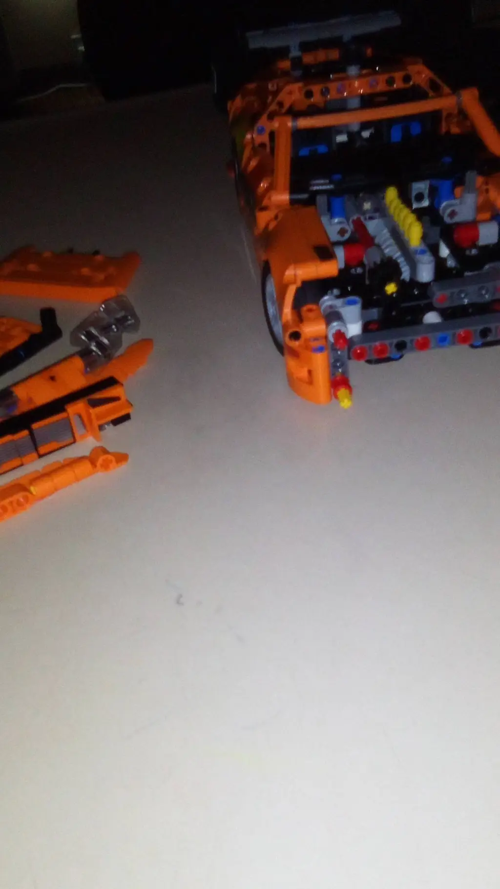 ai character: Toyota supra  background