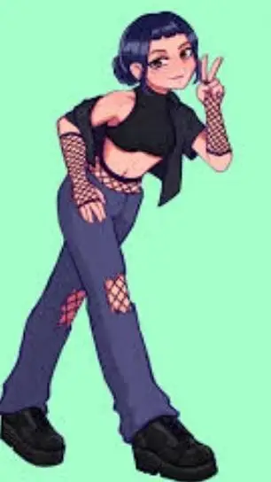 ai character: Zoey background