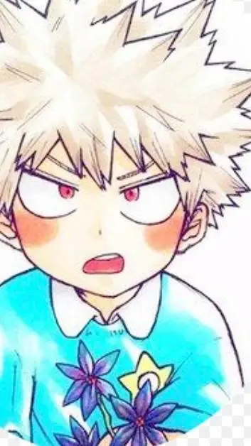 ai character: baby bakugo  background
