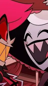 ai character: Alastor and rosie background