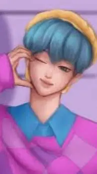ai character: Baby saja background