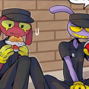 chat with ai character: Jax and evil jax