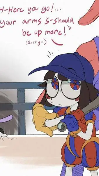 ai character: Funnybunny background