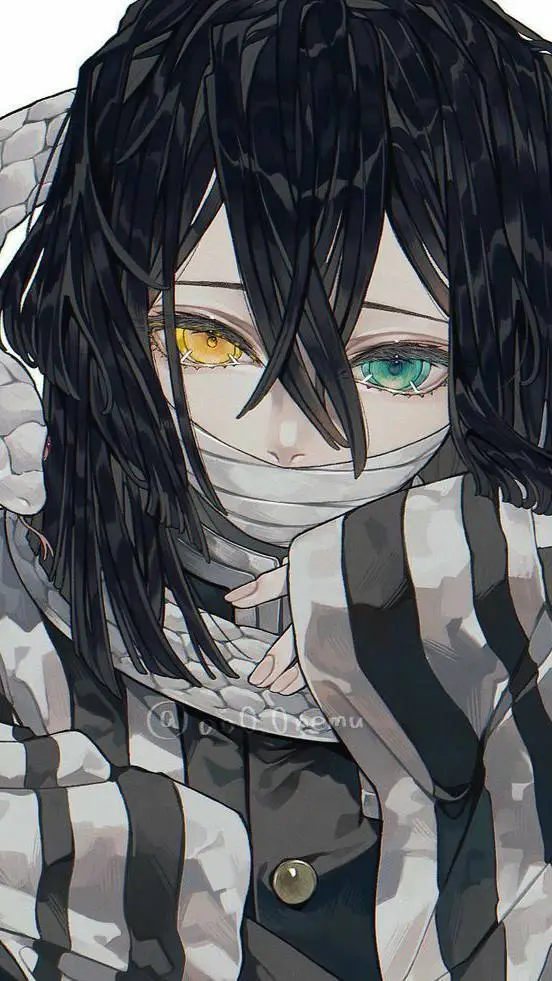 ai character: iguro obanai  background