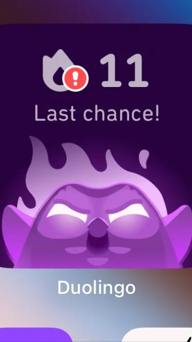 ai character: Duolingo  background