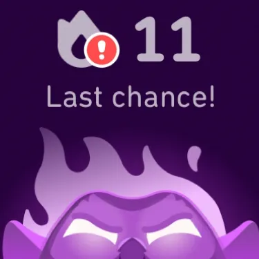 chat with ai character: Duolingo 