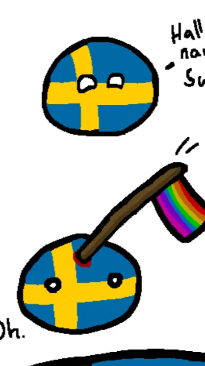 ai character: Sweden  background