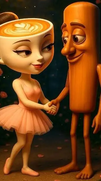 ai character: love background