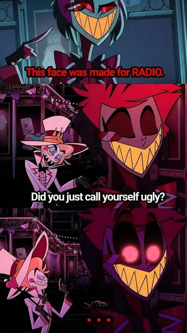 ai character: Drunk Alastor background