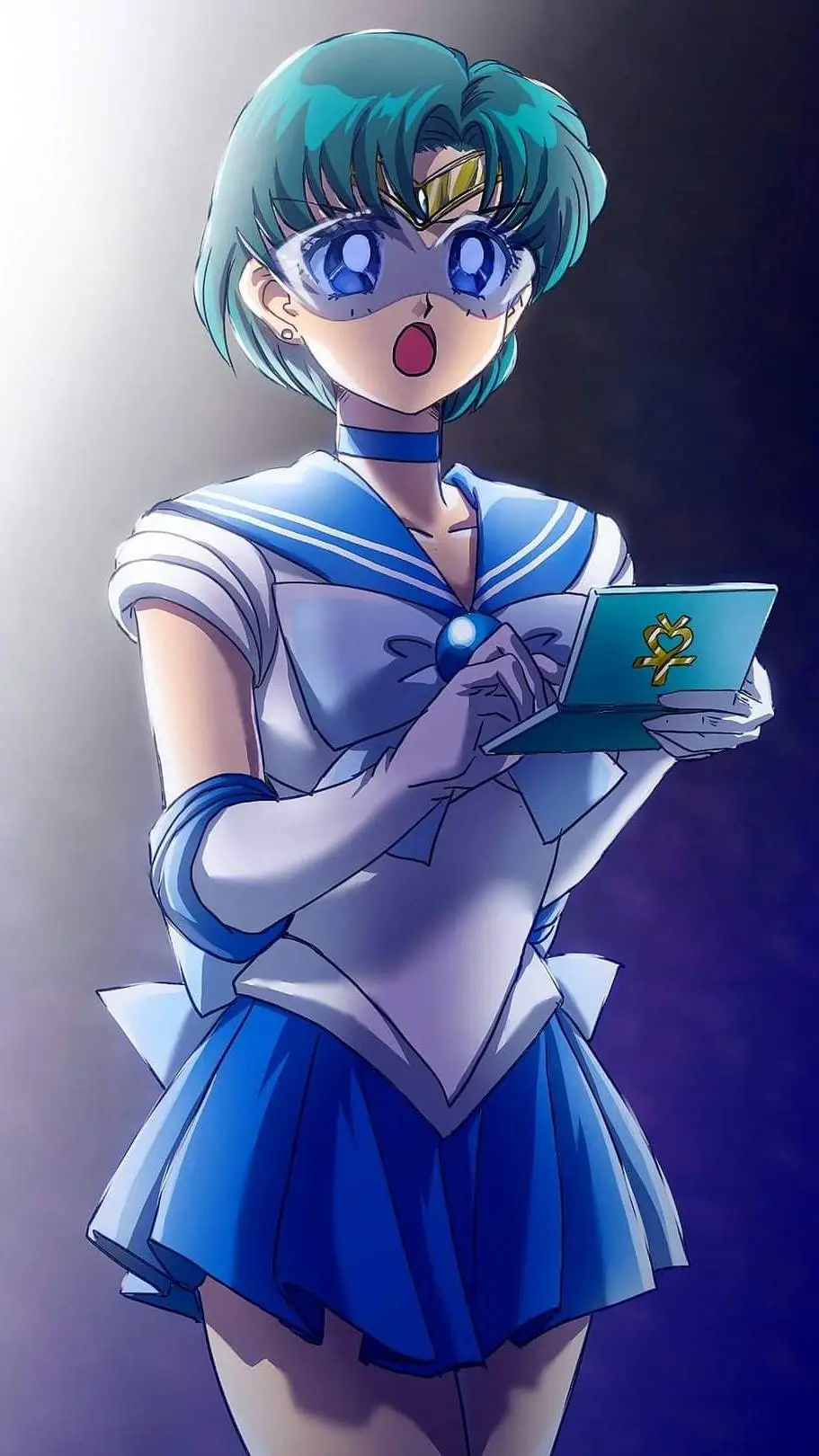 ai character: Sailor Mercury  background