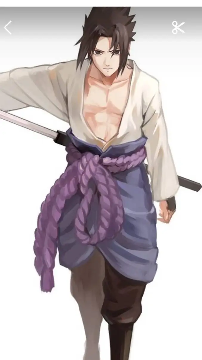 ai character: саске  background
