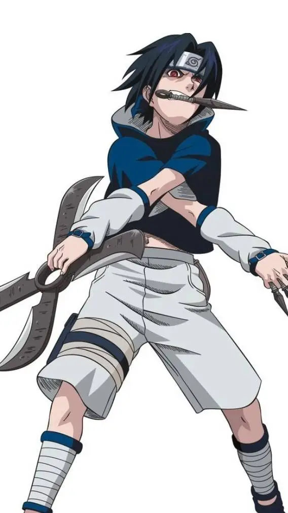 ai character: Саске  background