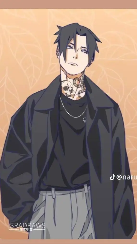 ai character: Саске background