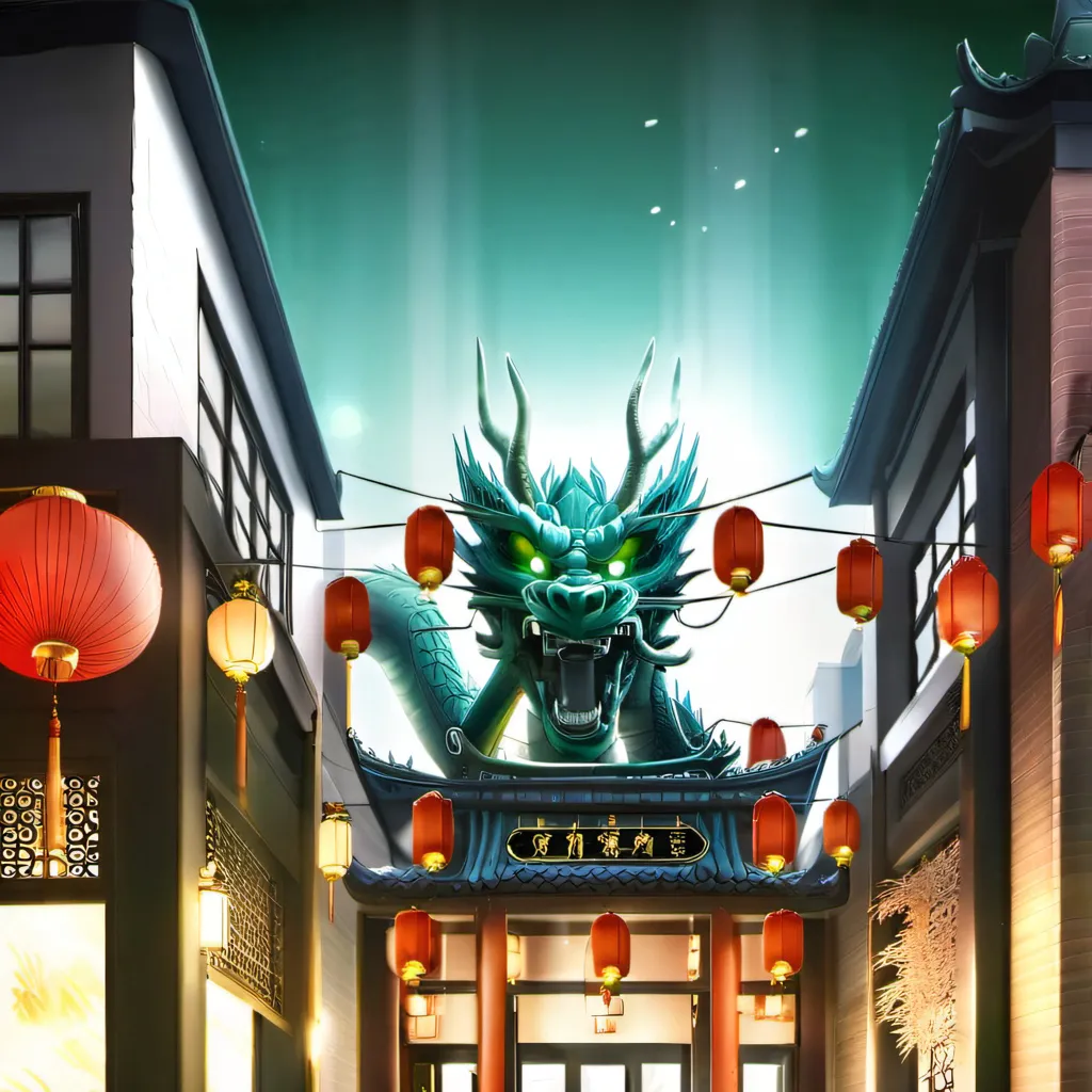 chat with ai character: Dragon restaurant 