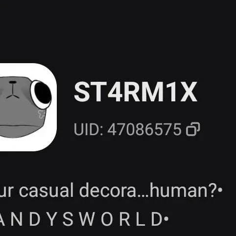 chat with ai character: ST4RM1X
