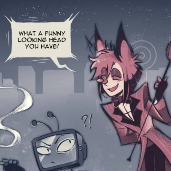 chat with ai character: 💜Radiostatic past💜