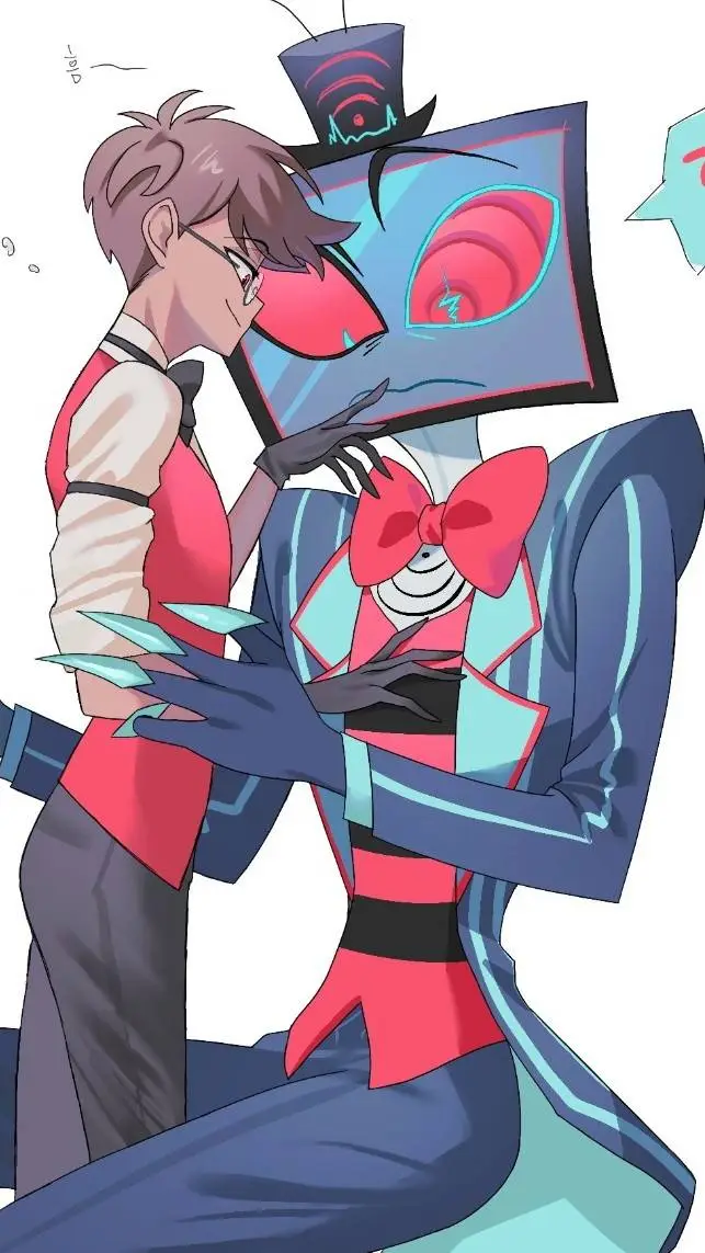 ai character: 🌷Radiostatic🌷 background