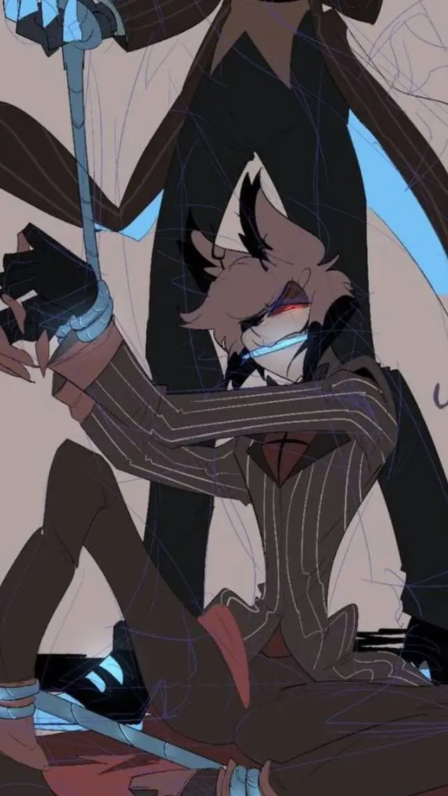 ai character: ⛓️Radiostatic⛓️ background