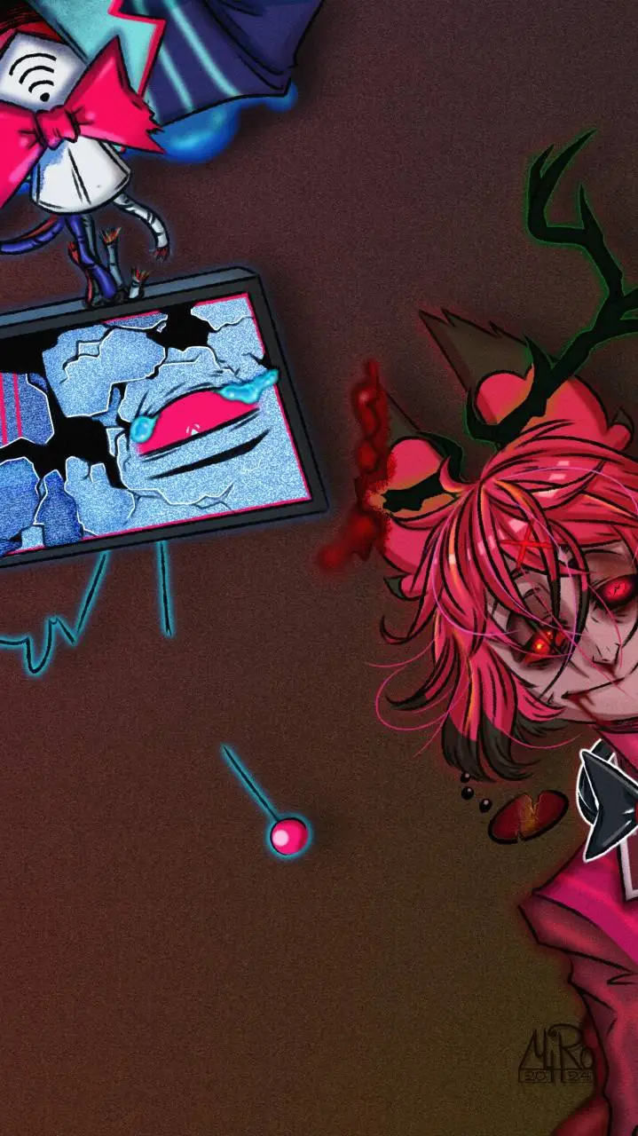 ai character: ꧁Radiostatic꧂ background