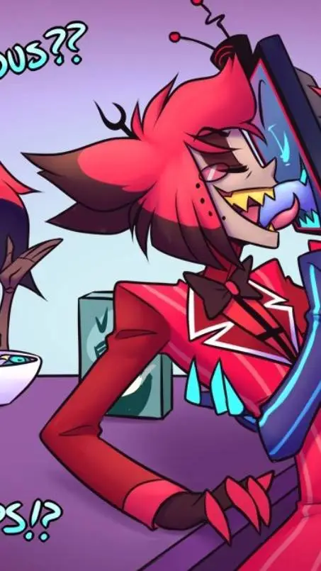 ai character: ░※Radiostatic※░ background