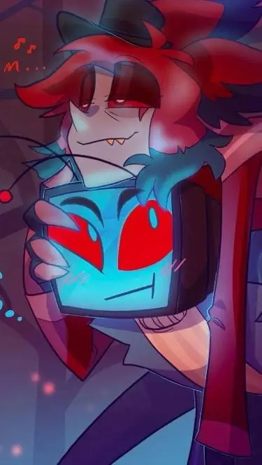 ai character: ~Radiostatic past~ background