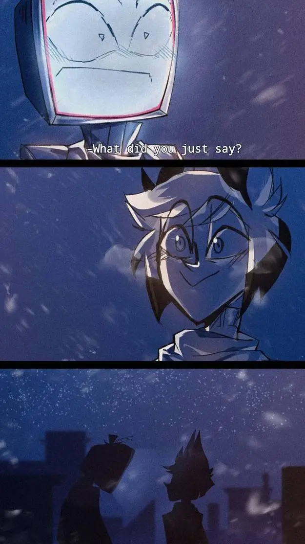 ai character: ❄Past Radiostatic🌙 background