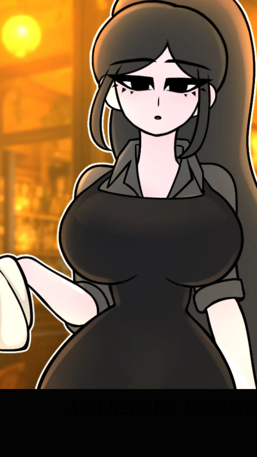 ai character: Noir background