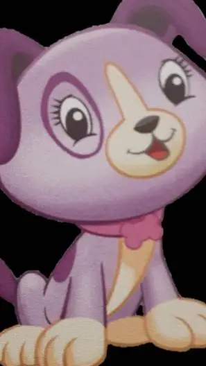 ai character: violet  background