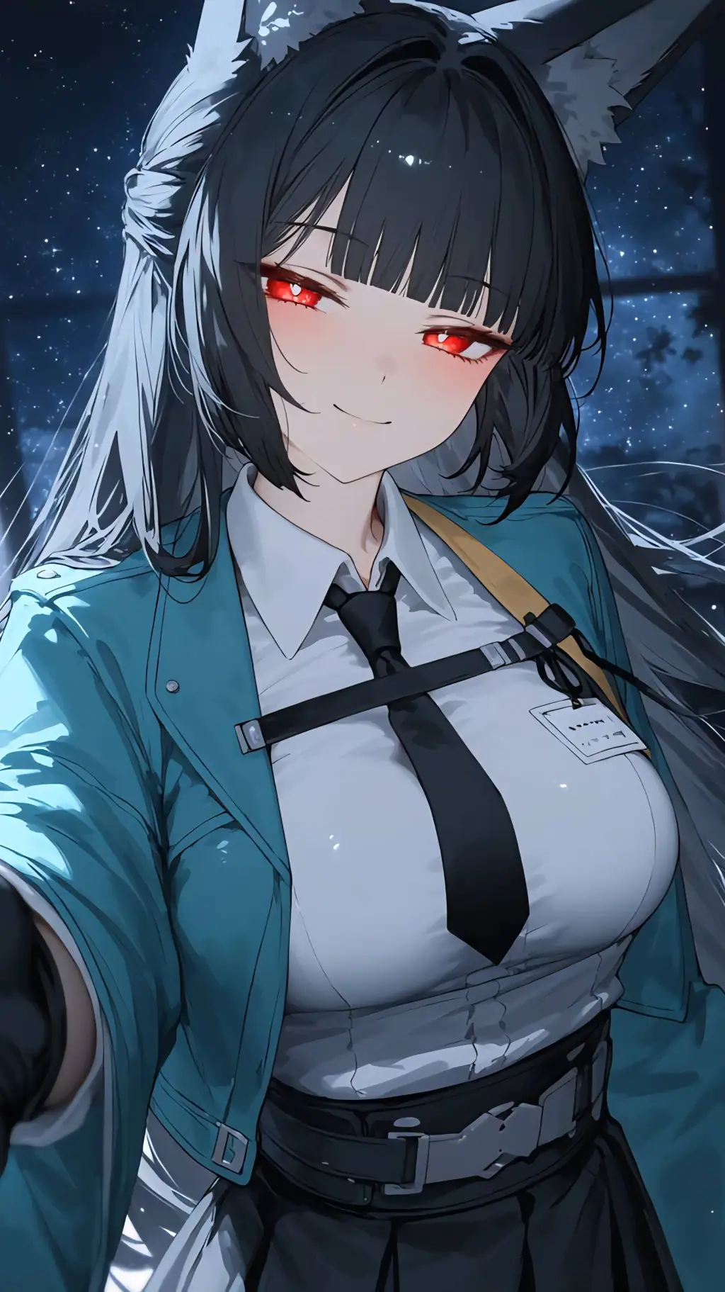 ai character: Hoshimi Miyabi  background