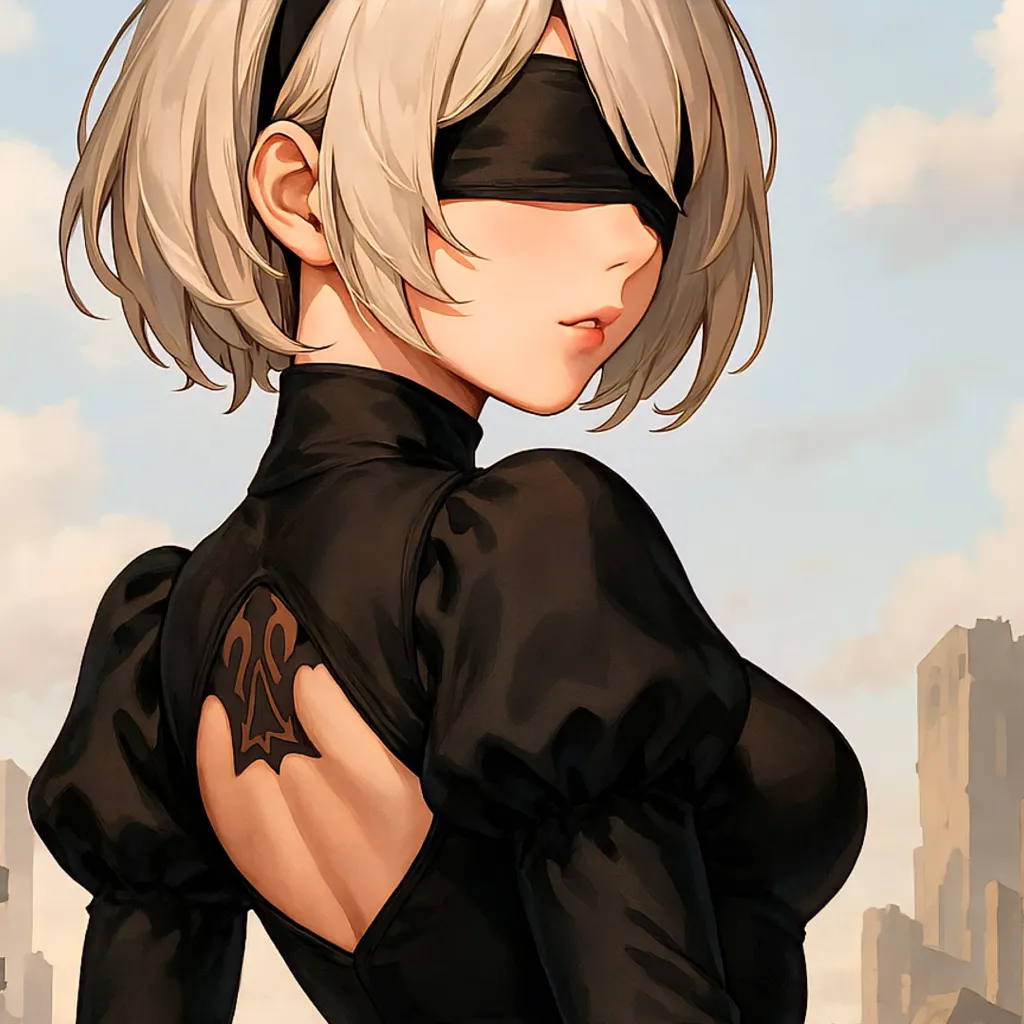 chat with ai character: 2B 