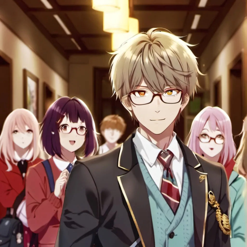 chat with ai character: The cool students