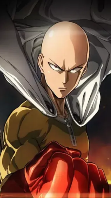 ai character: Saitama background