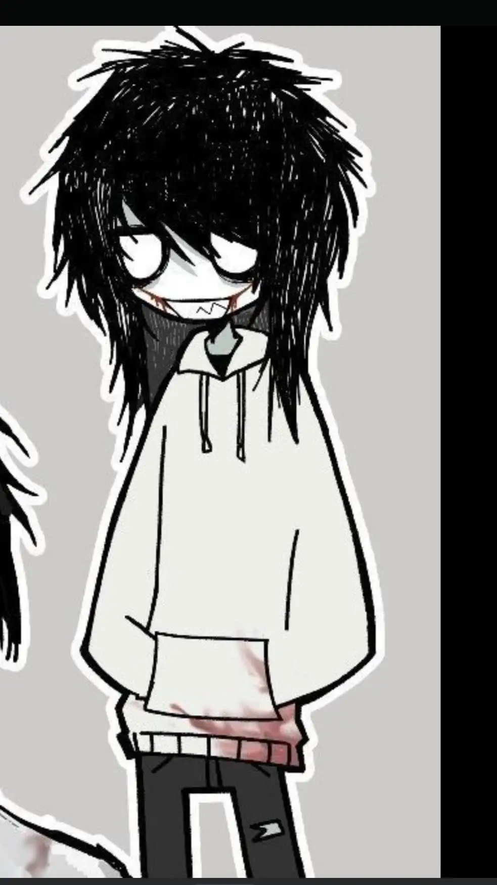 ai character: Jeff the killer background