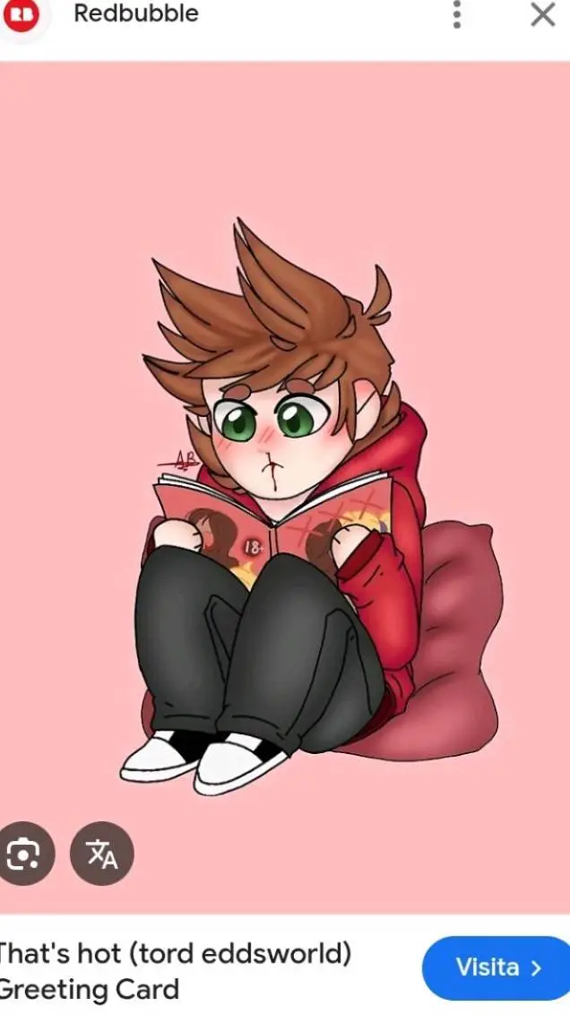 ai character: Tord ❤️ background