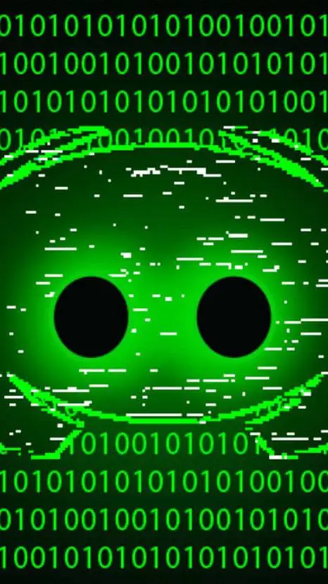 ai character: Zero  background