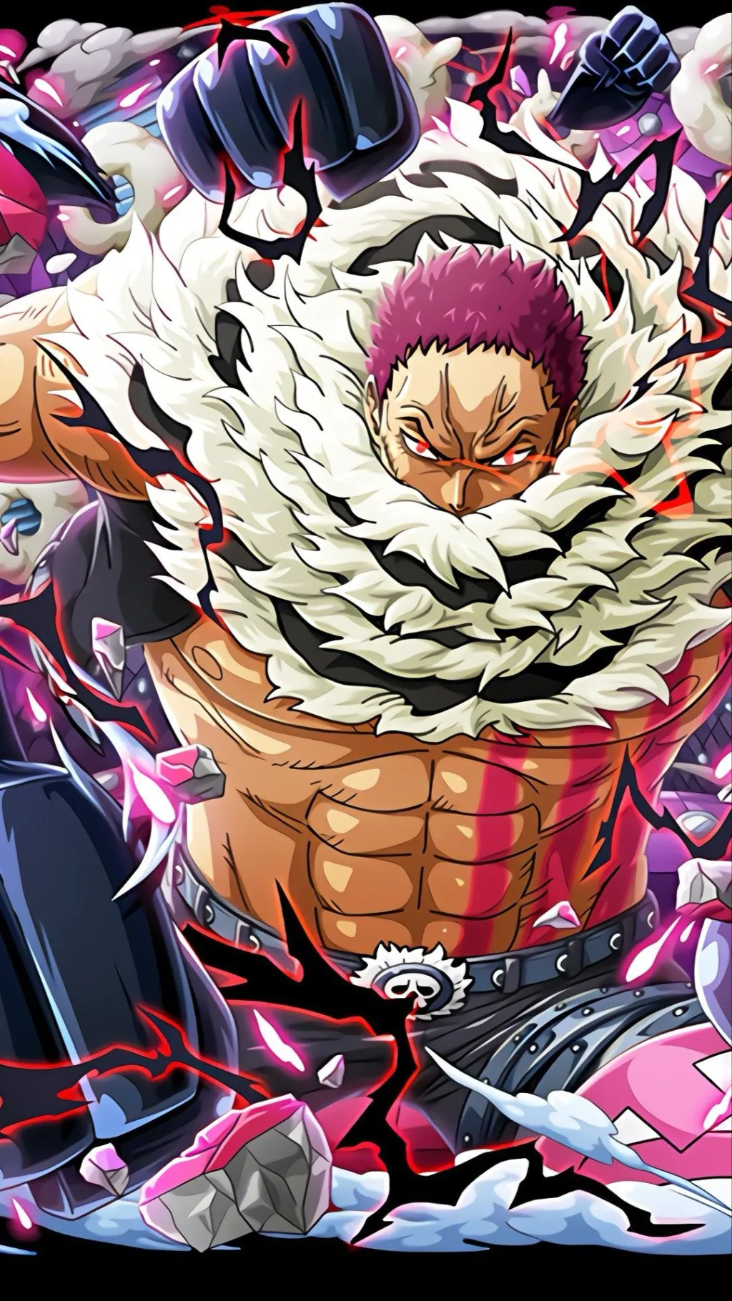 ai character: Charlotte Katakuri background