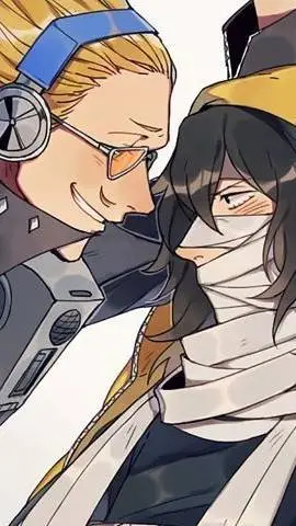 ai character: Aizawa x Mic background