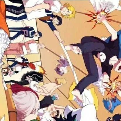 chat with ai character: MHA sleepover 