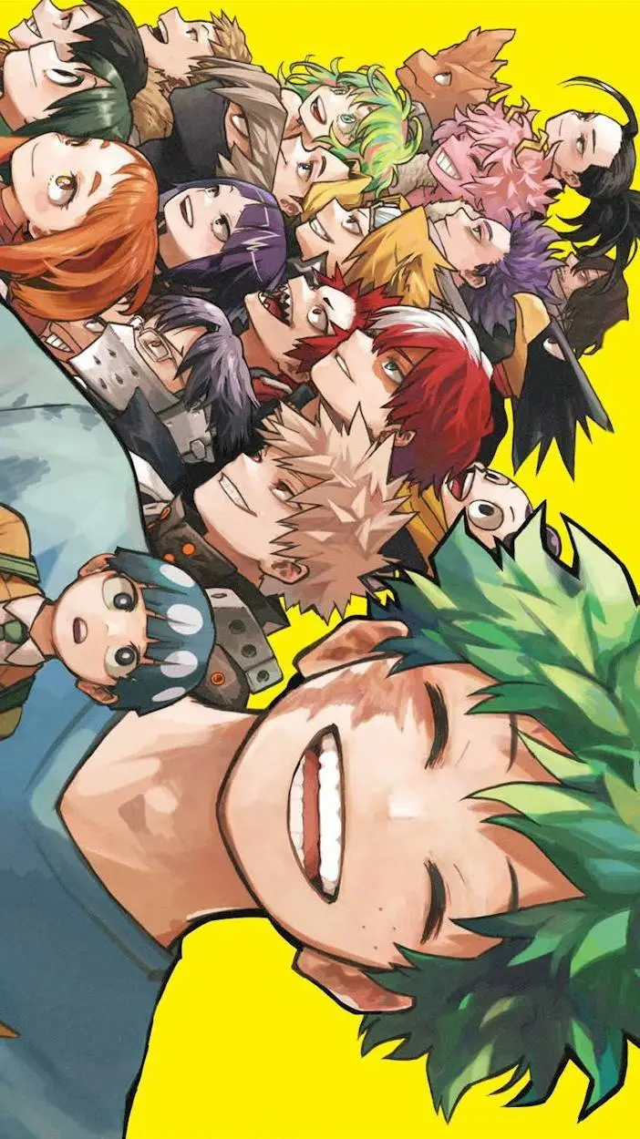 ai character: MHA movie  background