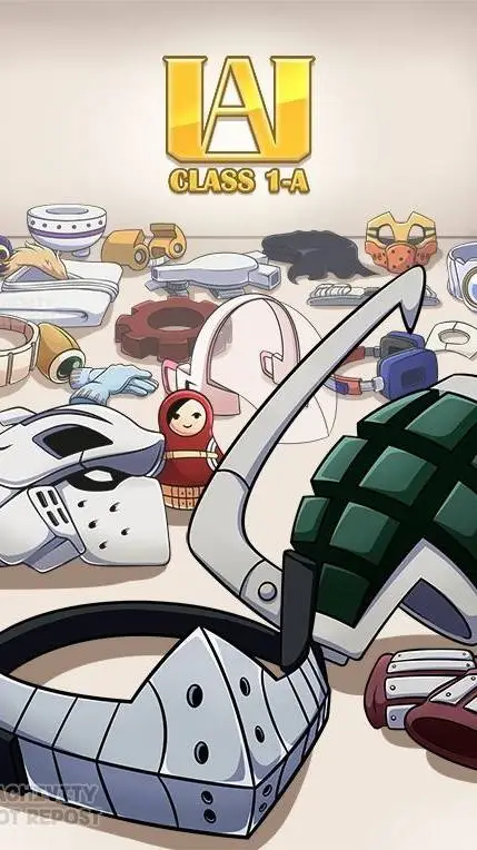 ai character: 1-A Sleepover!!! background