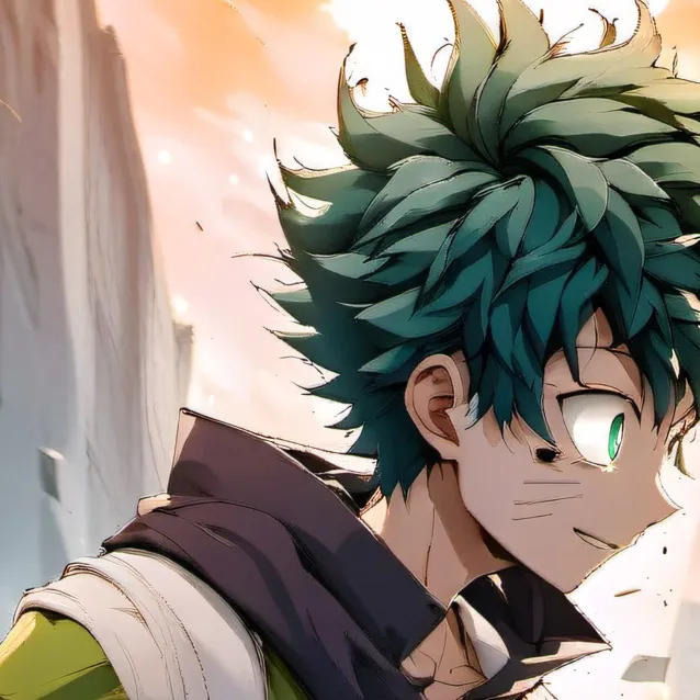 chat with ai character: deku!!  ☆☆☆