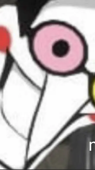 ai character: SPAMTON background