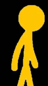 ai character: Yellow background