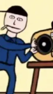 ai character: guy that's there.  background