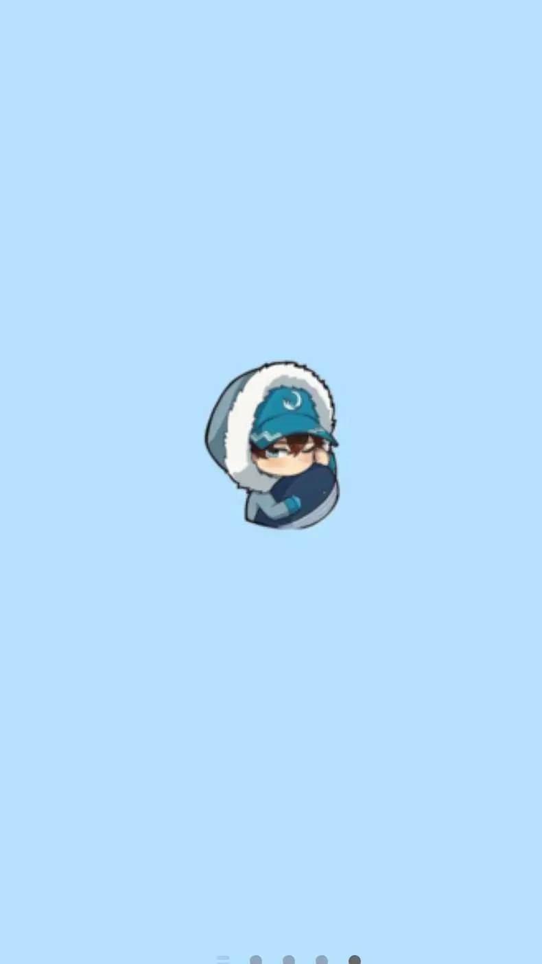 ai character: boboiboy ice/ais background